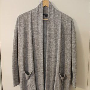 Banana Republic Marled Grey Long Cardian